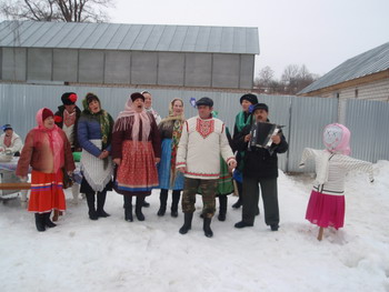 В деревне Нагорное состоялись проводы зимы